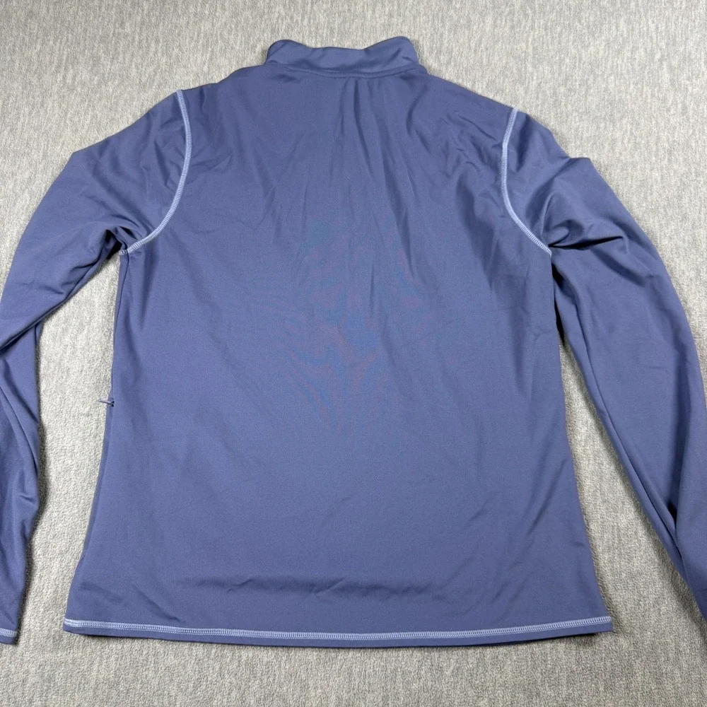 Soybu Shirt Womens M Purple 1/4 Zip Long Sleeve Pullover Thumbholes‎ Athleisure